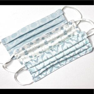 Set of 3 fabric face masks - designer fabric